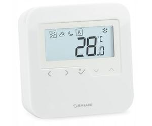Salus Controls Digital Room Thermostat, HTRS230, Wi-Fi, 5-30 °C, Classic Style