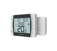Salus DT600RF Wireless Programmable Thermostat & Receiver - OpenTherm, Boiler Plus Compliant, Load Compensation, 5/2 or 7 Day Scheduling