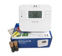Salus RT510TX Plus Wireless Thermostat Replacement - Transmitter Only for RT510RF+ Systems, Digital Programmable Room Thermostat, 5/2 or 7 Day Scheduling