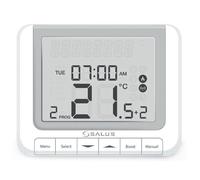 Salus RT520 Boiler Plus Compliant Programmable Room Thermostat, Wire Programmer with Large Display, White