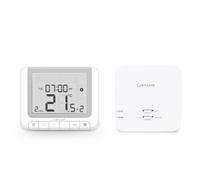 Salus Rt520Rf Wireless White Digital Programmable Boiler Thermostat & Receiver, Boiler Plus Compliant (5 Year Warranty) - Hanicks