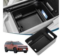 Salusy for 2024 2025 Hyundai Santa Fe Insert Glove Pallet Organizer Center Console Armrest Storage Box Tray Santa Fe 2024 2025 Accessories (2024 2025 Santa Fe armrest Organizer)