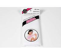 Salux Nylon Japanese Beauty Skin Bath Wash Cloth/Towel White1 Count