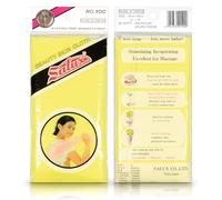 Salux Nylon Japanese Beauty Skin Bath Wash Cloth/Towel Yellow 1 Count
