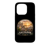 Salvador Brazil Colonial Style Harbor Design Case for iPhone 15 Pro