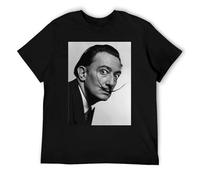 Salvador Dali Catalonia T-Shirt Movie T Shirt Men Women Unisex Tshirt Black 3XL Black