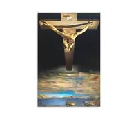 Salvador Dali Christ of Saint John of The Cross Jesus Poster Decorative Painting Canvas Wall Posters And Art Picture Print Modern Family Bedroom Decor Posters 24x36inch(60x90cm)