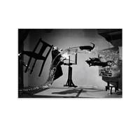 Salvador Dalí Famous Painters' Works（Dalí Atomicus）Printing Posters Canvas Art And Wall Art Picture Print Modern Family Bedroom Decors 08x12inch(20x30cm)