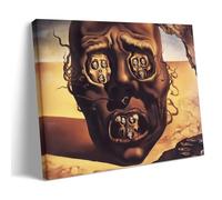 Salvador Dali Famous Painters' Works（The Face of War) Printing Posters Art Print Wall Photo Paint Hanging Picture Family Bedroom Decor Gift 12x18inch(30x45cm)