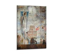 Salvador Dalï Outstanding Paintings Surrealism - The Discovery of America by Christopher Columbus Exquisite Poster Decorative Painting Canvas Wall Art Living Rooms Bedroom Painting 20x30inch(50x75cm)
