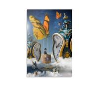 Salvador Dali Painter Work(Numbers Abstract Clock)poster Painting On Canvas Wall Art Scroll Picture Print Living Room Walls Decor Homes 16x24inch(40x60cm)