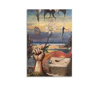 Salvador Dalí Painting Waterproof And Stain Resistant Wall Paintings High-definition Spray Painted Decorative Paintings Study And Coffee Shop Decorations Fade ResistantUnframe-style20x30inch(50x75cm)