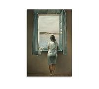 Salvador Dali Spanish OilAlbum Poster Aesthetics Canvas Wall Art Living Room Poster Modern Home Decoration Printing Poster Home Office Decoration Canvas Poster Art Poster DecorationUnframe-style12x18i