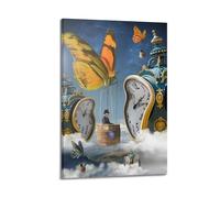 Salvador Dali Surrealism (11) Art Posters Are Suitable for Decorating Living Room, Bedroom, Study, Restaurant, Corridor, Children's Room, EtcFrame-style 08x12inch(20x30cm)