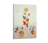 Salvador Dali Surrealism (14) Art Posters Are Suitable for Decorating Living Room, Bedroom, Study, Restaurant, Corridor, Children's Room, EtcFrame-style 24x36inch(60x90cm)