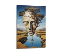 Salvador Dali Surrealism (15) Art Posters Are Suitable for Decorating Living Room, Bedroom, Study, Restaurant, Corridor, Children's Room, EtcFrame-style 08x12inch(20x30cm)