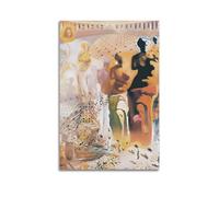 Salvador Dali Surrealism (26) Art Posters Are Suitable for Decorating Living Room, Bedroom, Study, Restaurant, Corridor, Children's Room, EtcUnframe-style 08x12inch(20x30cm)