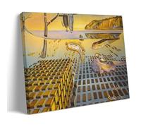 Salvador-Dali-the-disintegration-of-the-persistence-of-memory Poster Decorative Painting Canvas Wall Art Living Room Poster Bedroom Painting Wall Art Picture Print Modern Family Room Decor 20 x 30 cm