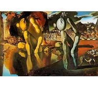 Salvador Dali Wall Art Dalí Metamorphosis-Narcissu Framed Painting Canvas Art For Bedroom Livingroom Decoration Ready to Hang