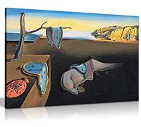 Salvador Dali Wall Art Dalí Persistence of Time Framed Painting Canvas Art For Bedroom Livingroom Decoration Ready to Hang