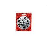 Salvador Stainless Steel Plate for Meat Grinder, 22 Hole 6MM, Made in Italy