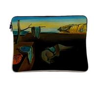 Salvadore Dali Persistence of Memory Surrealism Painting 10 Inch Protective Case for PC Laptop Printed in France Linen Look