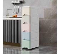 Salvaspazio per Bagno Armadio Stretto Impermeabile e Resistente all'Umidità Perfetto per Camera da Letto e Soggiorno Soluzione di Stoccaggio Compatta