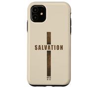 SALVATION - Acts 4:12 No Other Name Cross of Jesus Christ Case for iPhone 11