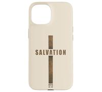 SALVATION - Acts 4:12 No Other Name Cross of Jesus Christ Case for iPhone 15