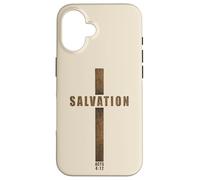 SALVATION - Acts 4:12 No Other Name Cross of Jesus Christ Case for iPhone 16