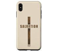 SALVATION - Acts 4:12 No Other Name Cross of Jesus Christ Case for iPhone XS Max