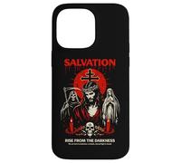 Salvation Darkness Goth Jesus Dark Gothic Christian Metal Case for iPhone 14 Pro Max