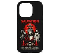 Salvation Darkness Goth Jesus Dark Gothic Christian Metal Case for iPhone 15 Pro