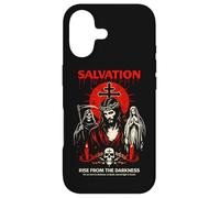 Salvation Darkness Goth Jesus Dark Gothic Christian Metal Case for iPhone 17
