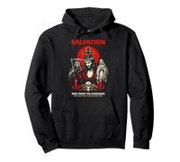 Salvation Darkness Goth Jesus Dark Gothic Christian Metal Pullover Hoodie