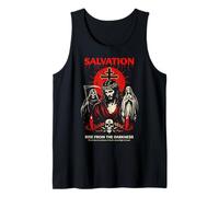 Salvation Darkness Goth Jesus Dark Gothic Christian Metal Tank Top