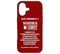 Salvation Is In Christ Ephesians 1 13 1 Corinthians 15 1-4 Case for iPhone 17
