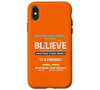 Salvation Isn't Earned It Is Given 1 Corinthians 15 1-4 Case for iPhone X/XS