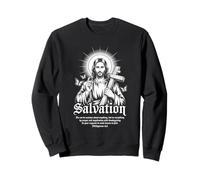 Salvation Philippians Bible Verse Christian Streetwear Sweatshirt