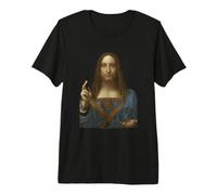 Salvator Mundi by Leonardo da Vinci (1500) Premium T-Shirt