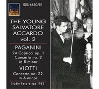 Salvatore Accardo The Young Salvatore Accardo - Volume 2 (CD) Album (US IMPORT)