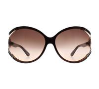 Salvatore Ferragamo Sunglasses SF600S 220 Dark Brown Brown Grey Gradient