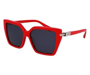 Salvatore Ferragamo SF1106S 600 Red Sunglasses Woman Acetato, Modified Rectangle, 57