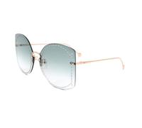 Salvatore Ferragamo SF196SR Gold/Green Shaded 66/13/140 women Sunglasses