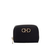 Salvatore Ferragamo Women's Gancini Black Leather Wallet