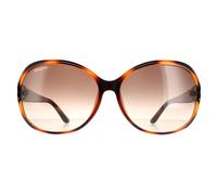 Oval Tortoise Brown Gradient SF770SA Salvatore Ferragamo Brown One Size