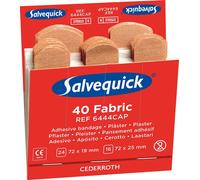 Salvequick Fabric Plasters Refill Pack 6X40 Flesh