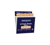 SALVEQUICK Water-Repellent Plasters for Plaster Dispenser Contents: 6 x 45 Pieces