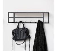 salvo wooden clothes rack in ash black
