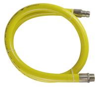 Salvus 1/2" Caterhose Commercial Yellow Gas Catering Hose 1.5M